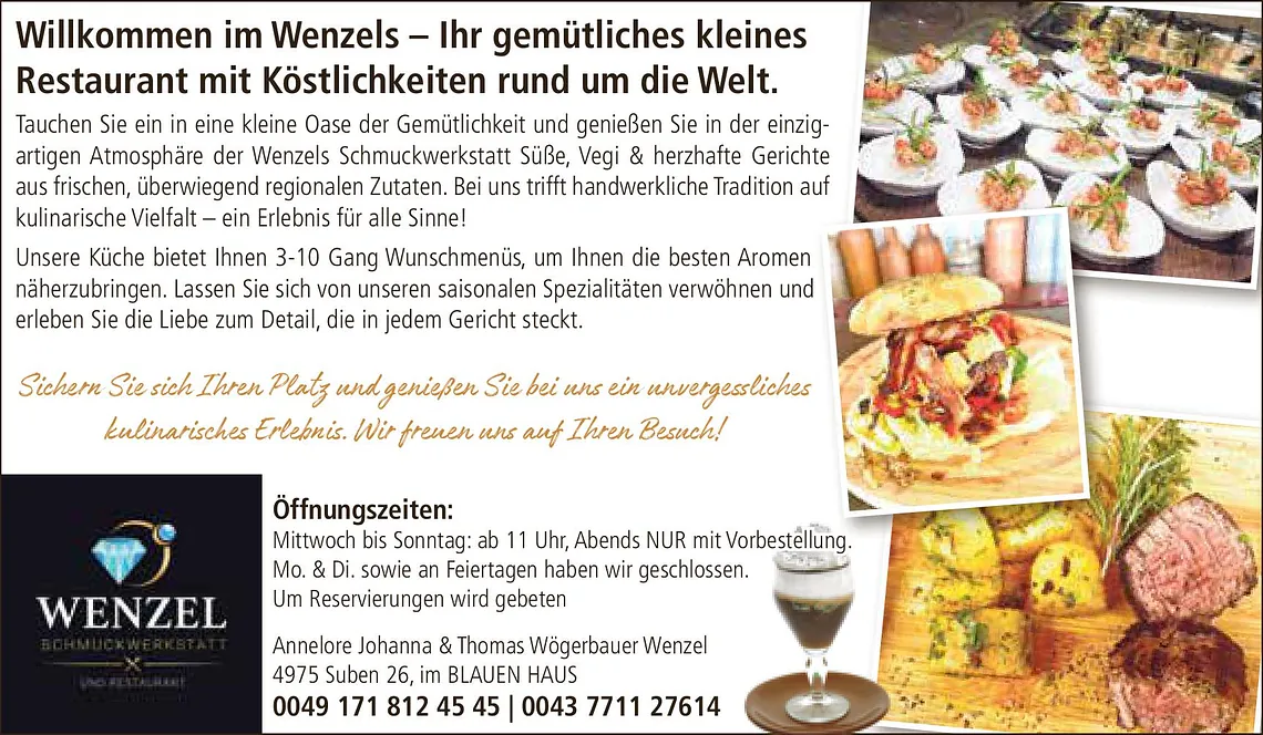 Zeitungsausschnitt Wenzel
