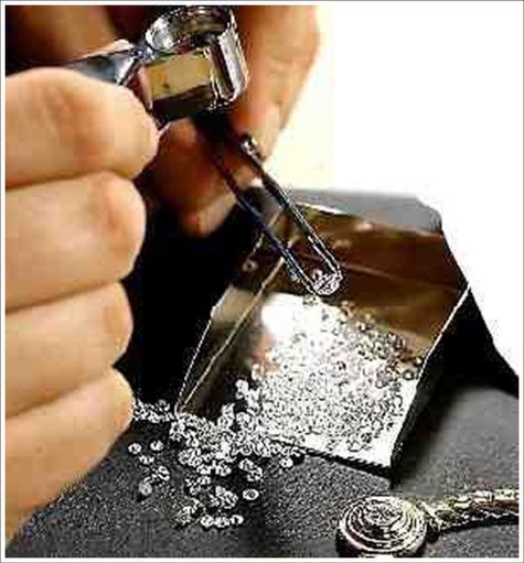Diamantschleiferei